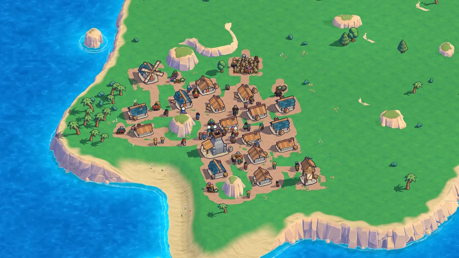 An island village in God, There Are Heretics